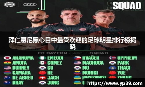 拜仁慕尼黑心目中最受欢迎的足球明星排行榜揭晓